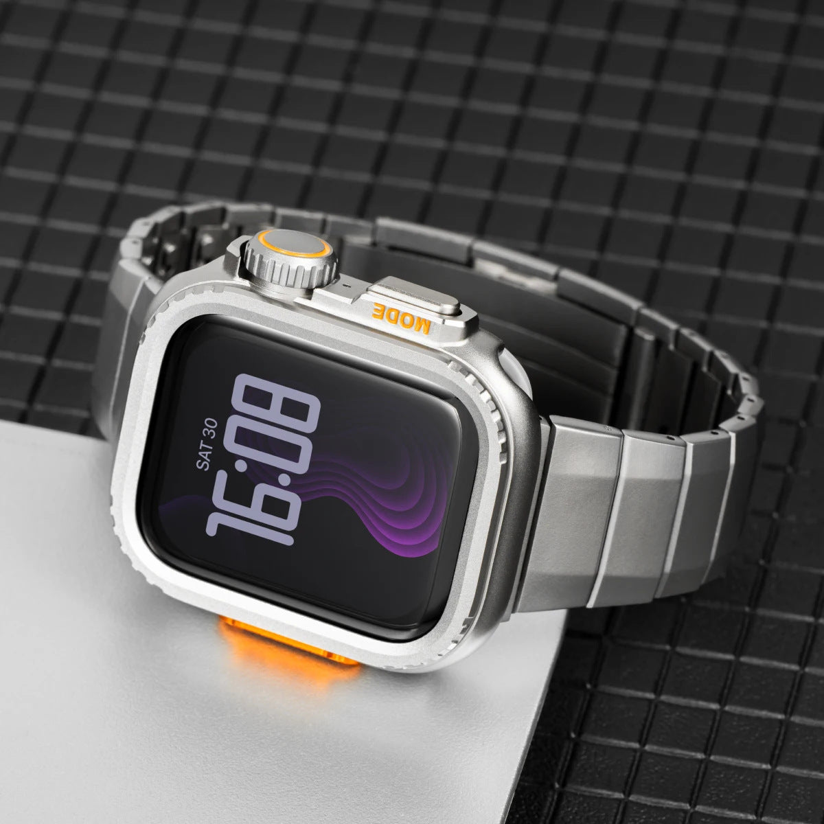 Curved quick-release Link Bracelet For Apple Watch