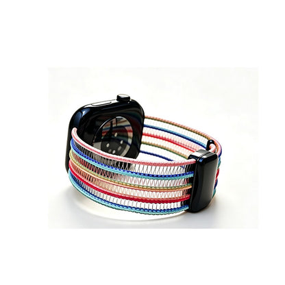 Fish Silk Mesh Breathable Magnetic Soft Strap For Apple Watch