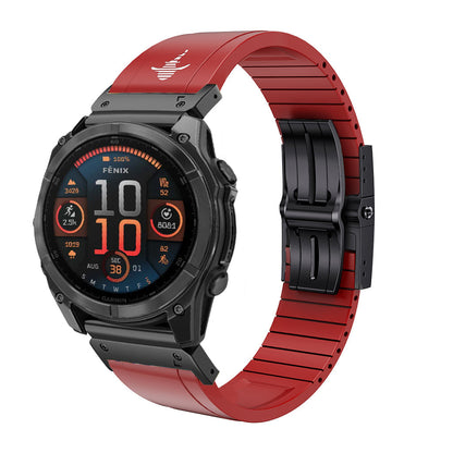 Luxury FKM Rubber Strap for Garmin - The Shark Edition