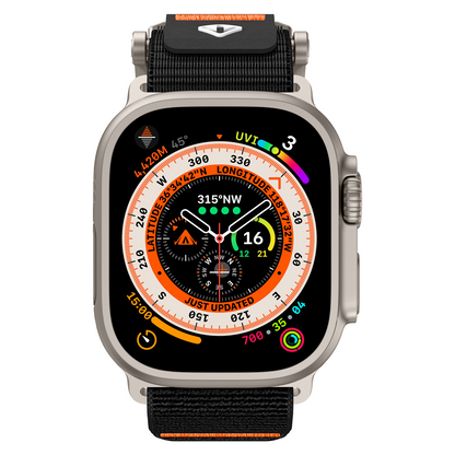 Heavy Duty Cyberpunk Nylon Magnetic Sport Band for Apple Watch