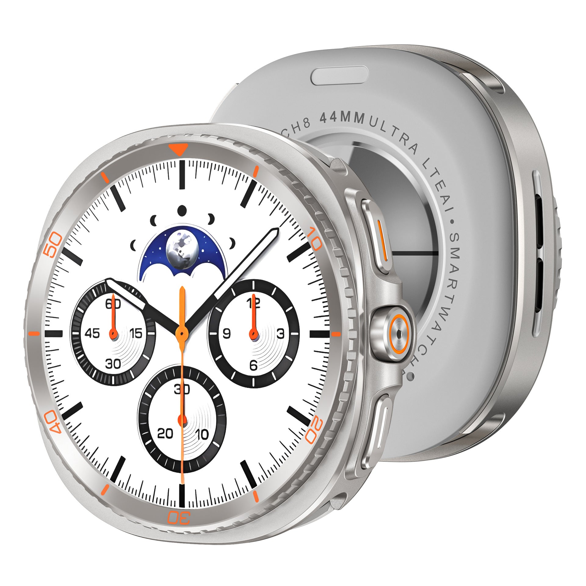 Full Edge Scratch-Proof Metal 360°Protective Cover for Samsung Galaxy Watch Ultra