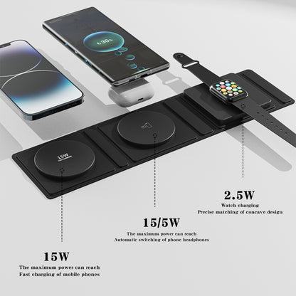 T31-Fast Foldable 3-in-1 Wireless Charger