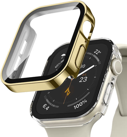 Waterproof Watch Case With Tempered Glass Film