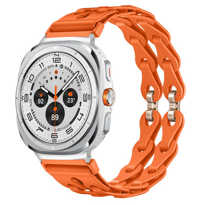 Sport Silicone Watch Band For Samsung Galaxy Galaxy Watch Ultra 47mm
