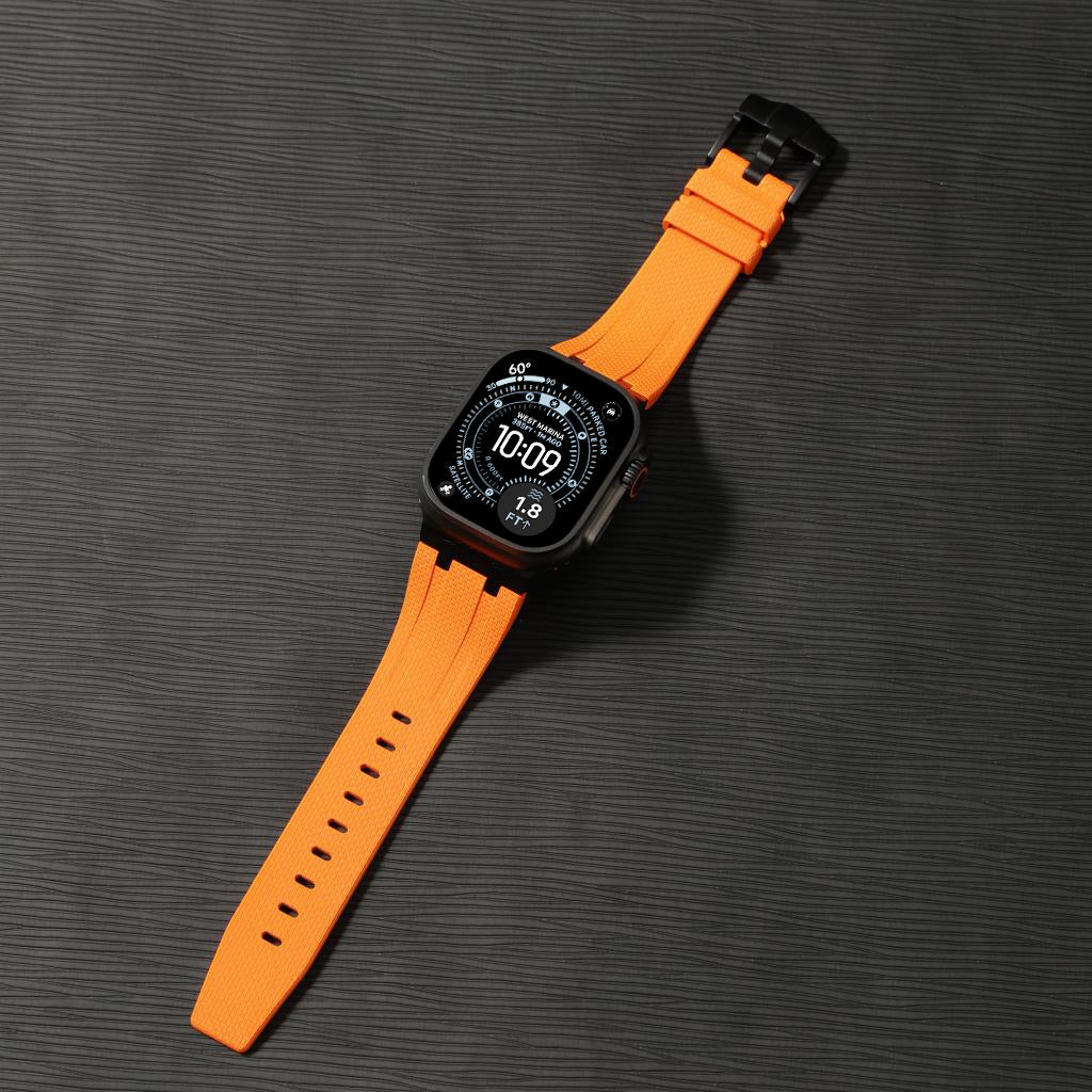AP-Style Integrated FKM Apple Watch Band