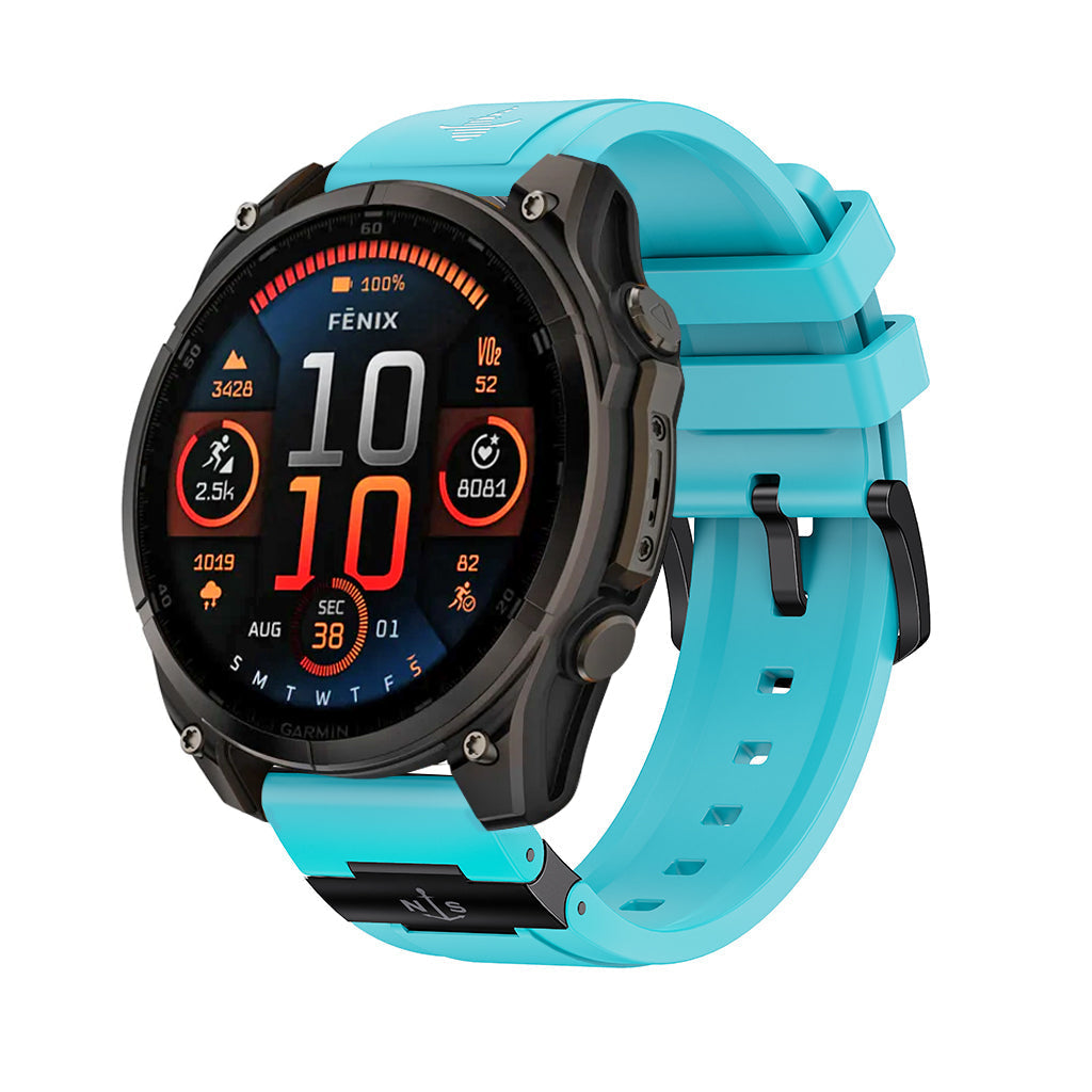 Baool Rugged FKM Watch Band for Garmin