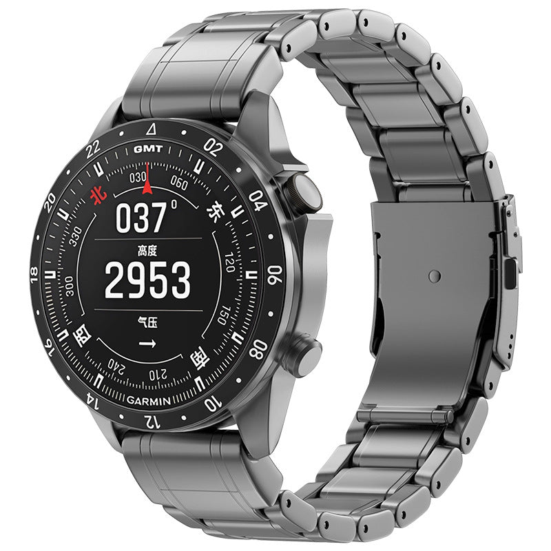 Premium Titanium Band For Garmin