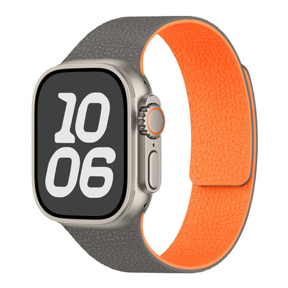 Texture Design-Magnetic Silicone Strap for Apple Watch