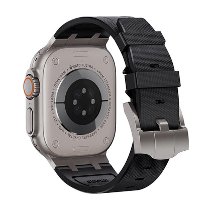AP-Style Integrated FKM Apple Watch Band