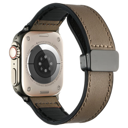 Silicone Magnetic Leather Strap