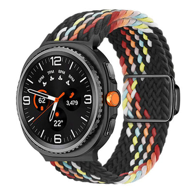 Magnetic Buckle Woven Nylon Strap For Samsung Galaxy Watch