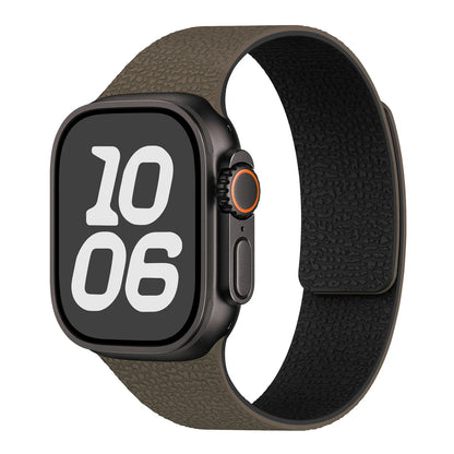 Texture Design-Magnetic Silicone Strap for Apple Watch