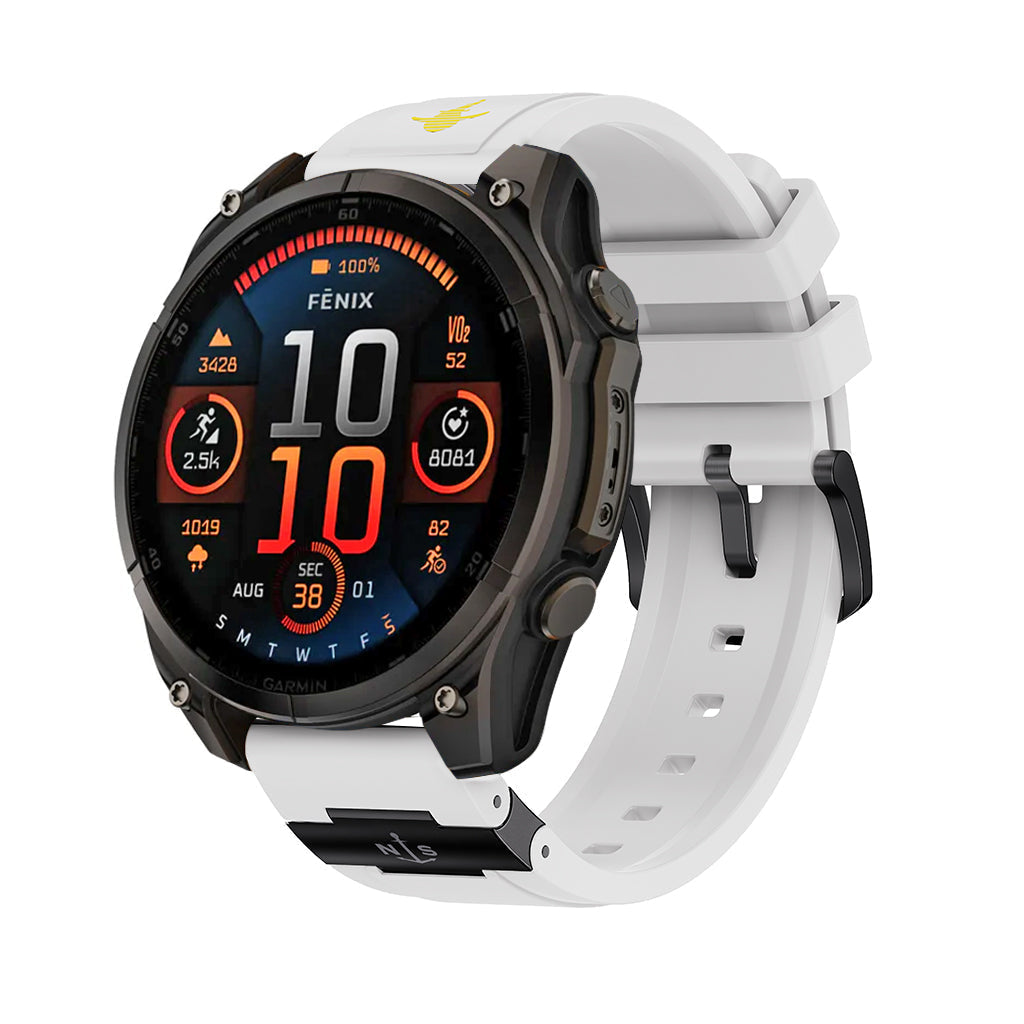 Baool Rugged FKM Watch Band for Garmin
