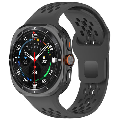 Sports breathable silicone watch strap for Samsung Galaxy watch Ultra/Ultra2