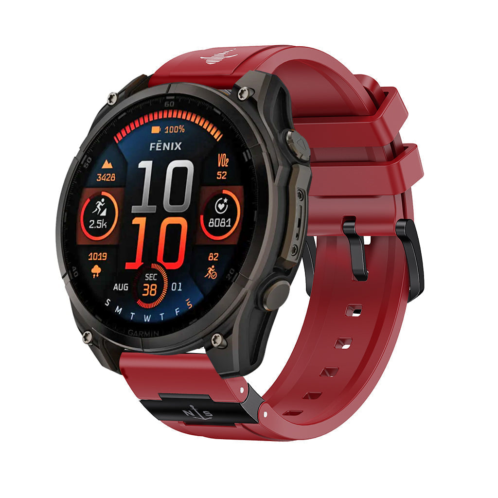 Baool Rugged FKM Watch Band for Garmin