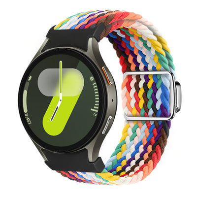 Magnetic Buckle Woven Nylon Strap For Samsung Galaxy Watch