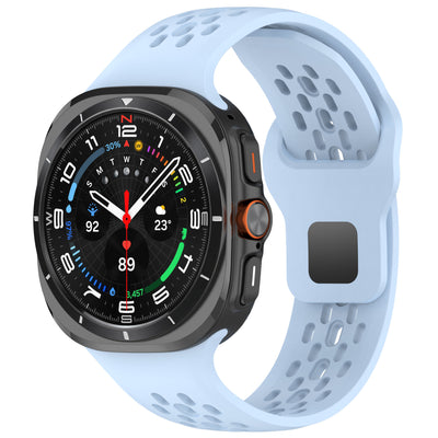 Sports breathable silicone watch strap for Samsung Galaxy watch Ultra/Ultra2
