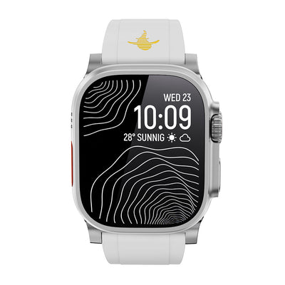 Luminous Great White Shark FKM Rubber Strap