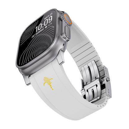 Luminous Great White Shark FKM Rubber Strap