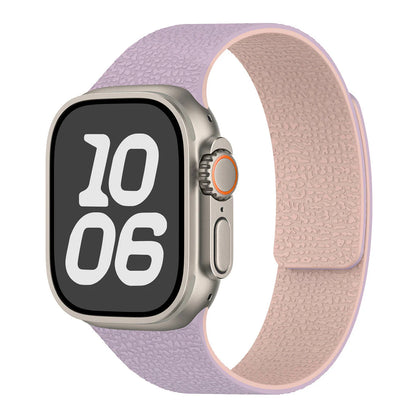 Texture Design-Magnetic Silicone Strap for Apple Watch