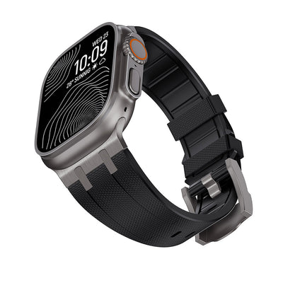 AP-Style Integrated FKM Apple Watch Band