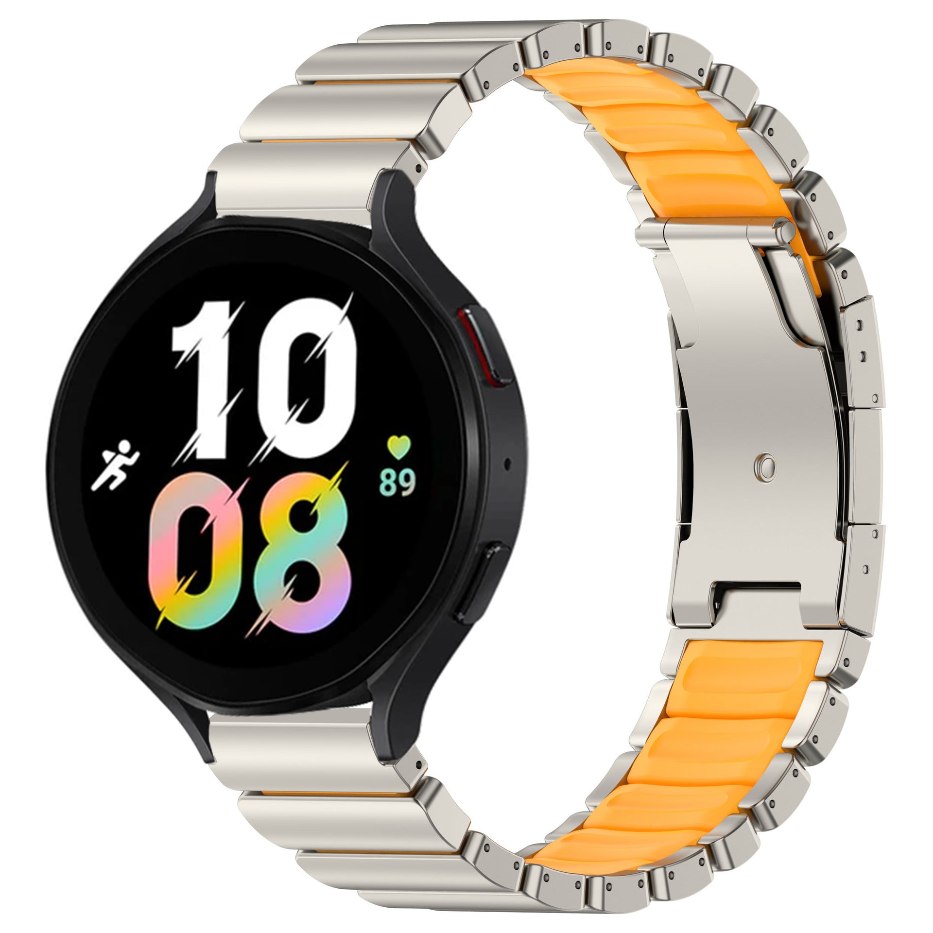 Titanium Band +FKM For Samsung Galaxy Watch
