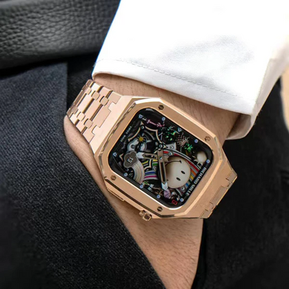 AP Polished MetalApple Watch Cases Set