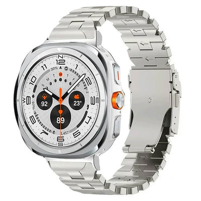 Butterfly Shape Titanium Watch Band for Samsung Galaxy Watch Ultra/Ultra2/ 9/8 /8Classic/Ultra