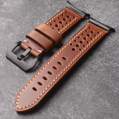 Vintage Racing Watch Band For Samsung Galaxy Watch Ultra/ Galaxy Watch 8 Classic