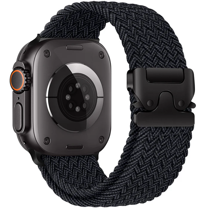 Elastic nylon parachute buckle watch strap suitable for all Apple series