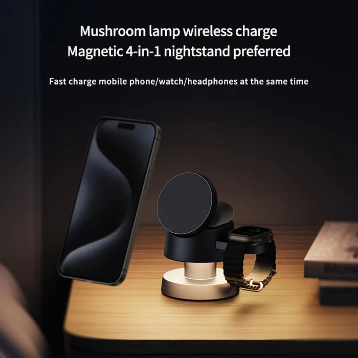 3 in 1 Magnetic Charger with Ambient Light