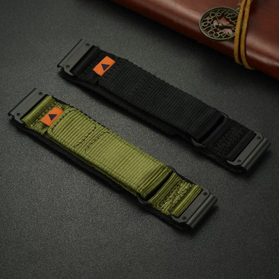 Tactics Nylon Watch band For Garmin Fenix 8 7 7X 6 6X