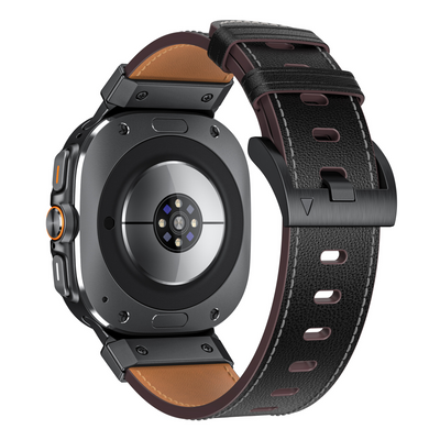 Tactical Leather Band For Samsung Galaxy Watch 7 Ultra