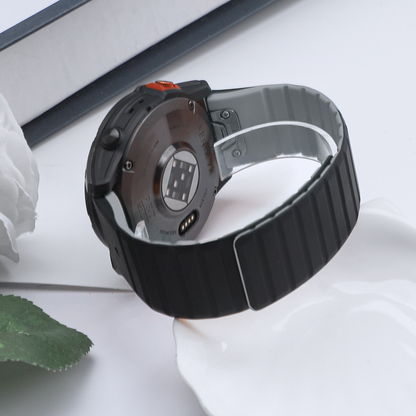 Silicone Magnetic Watch Strap For Garmin Watch