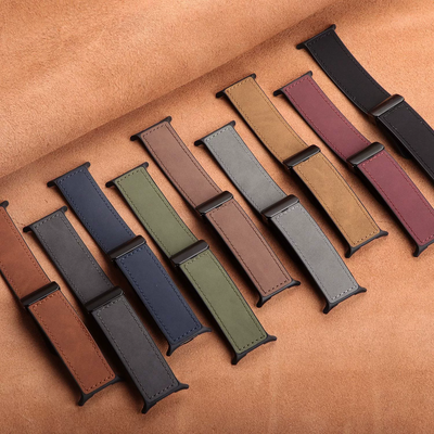 Silicone Magnetic Leather Strap For Samsung Samsung Galaxy Watch