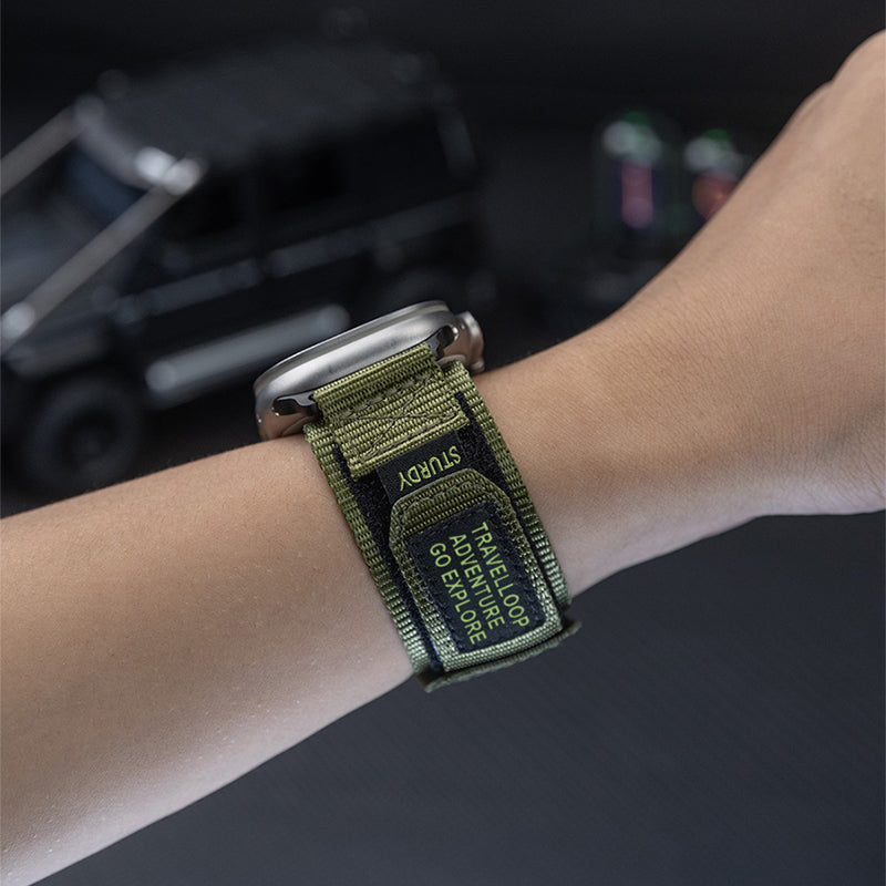 TRAVEL Loop Nylon Strap For Apple