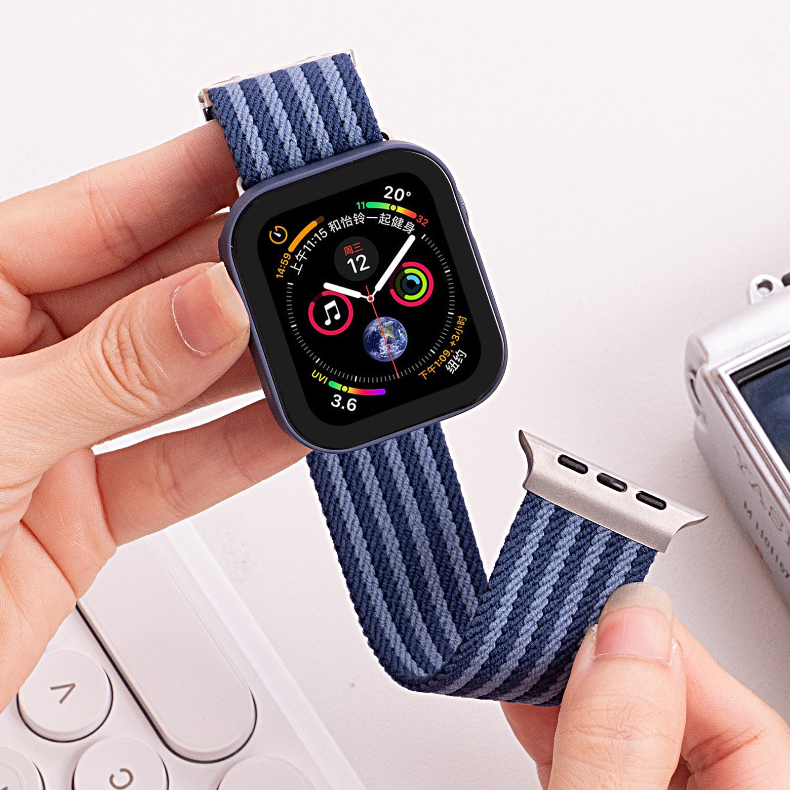 Nylon Braided Band For Apple Watch