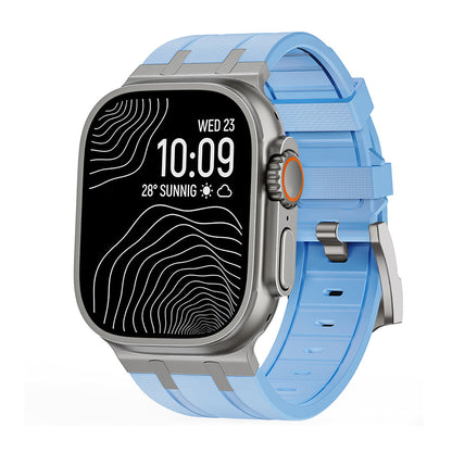 AP-Style Integrated FKM Apple Watch Band