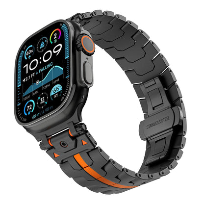 Mech Warrior Metal Watch Band For Apple Watch