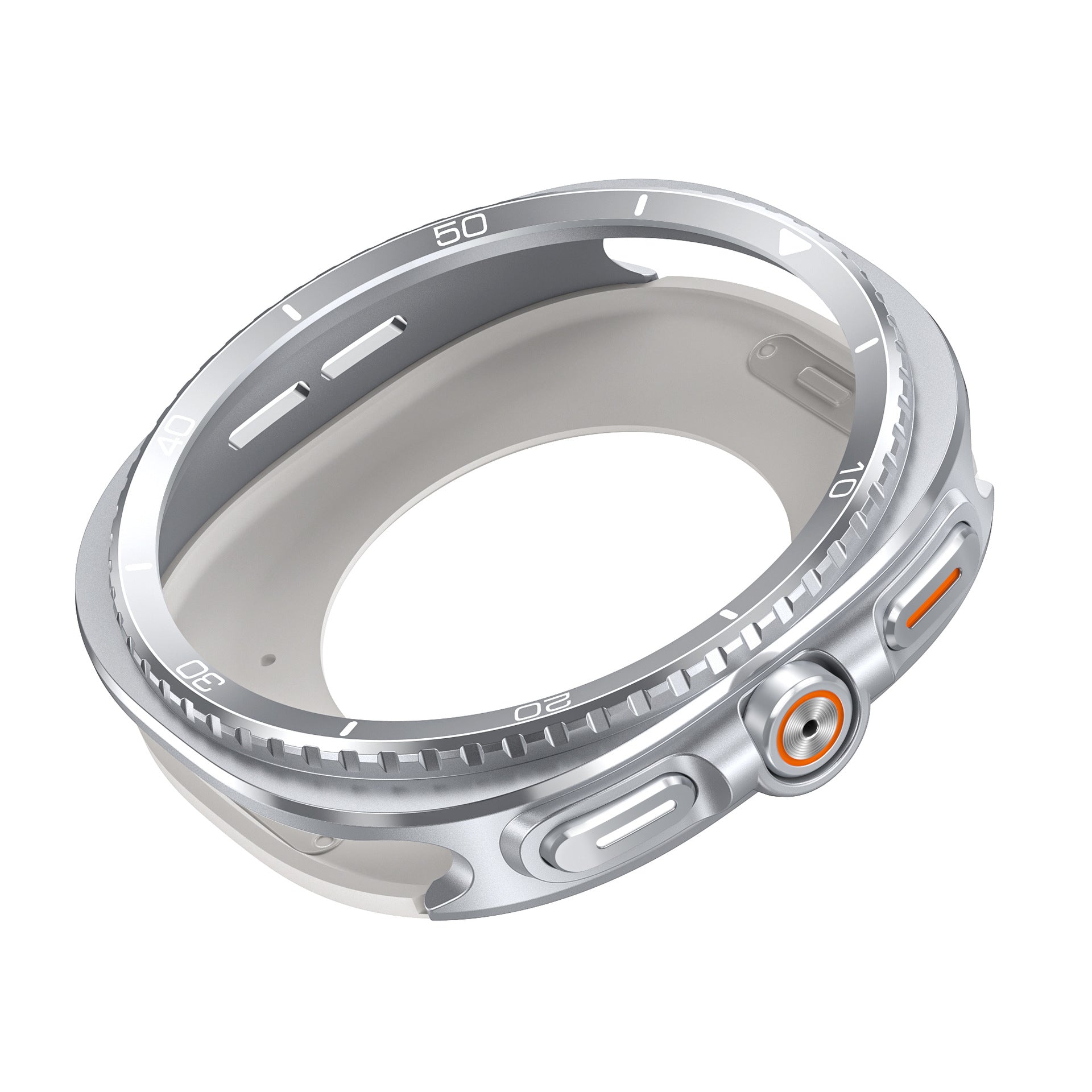 Full Edge Scratch-Proof Metal 360°Protective Cover for Samsung Galaxy Watch Ultra