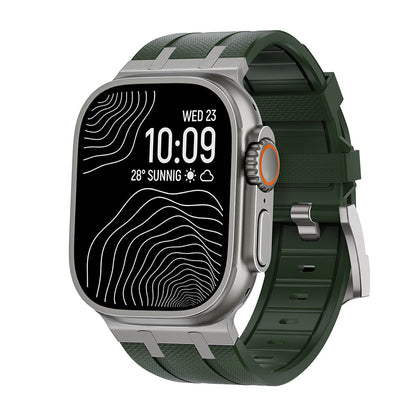 AP-Style Integrated FKM Apple Watch Band