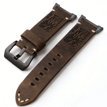 Vintage Leather Band For Samsung Galaxy Watch 8 Classic/Samsung Watch Ultra/ 8 /7/6 /5 Pro/5/4