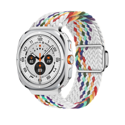 Magnetic Buckle Woven Nylon Strap For Samsung Galaxy Watch