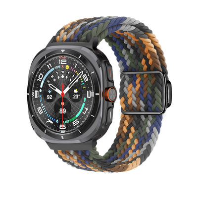 Magnetic Buckle Woven Nylon Strap For Samsung Galaxy Watch