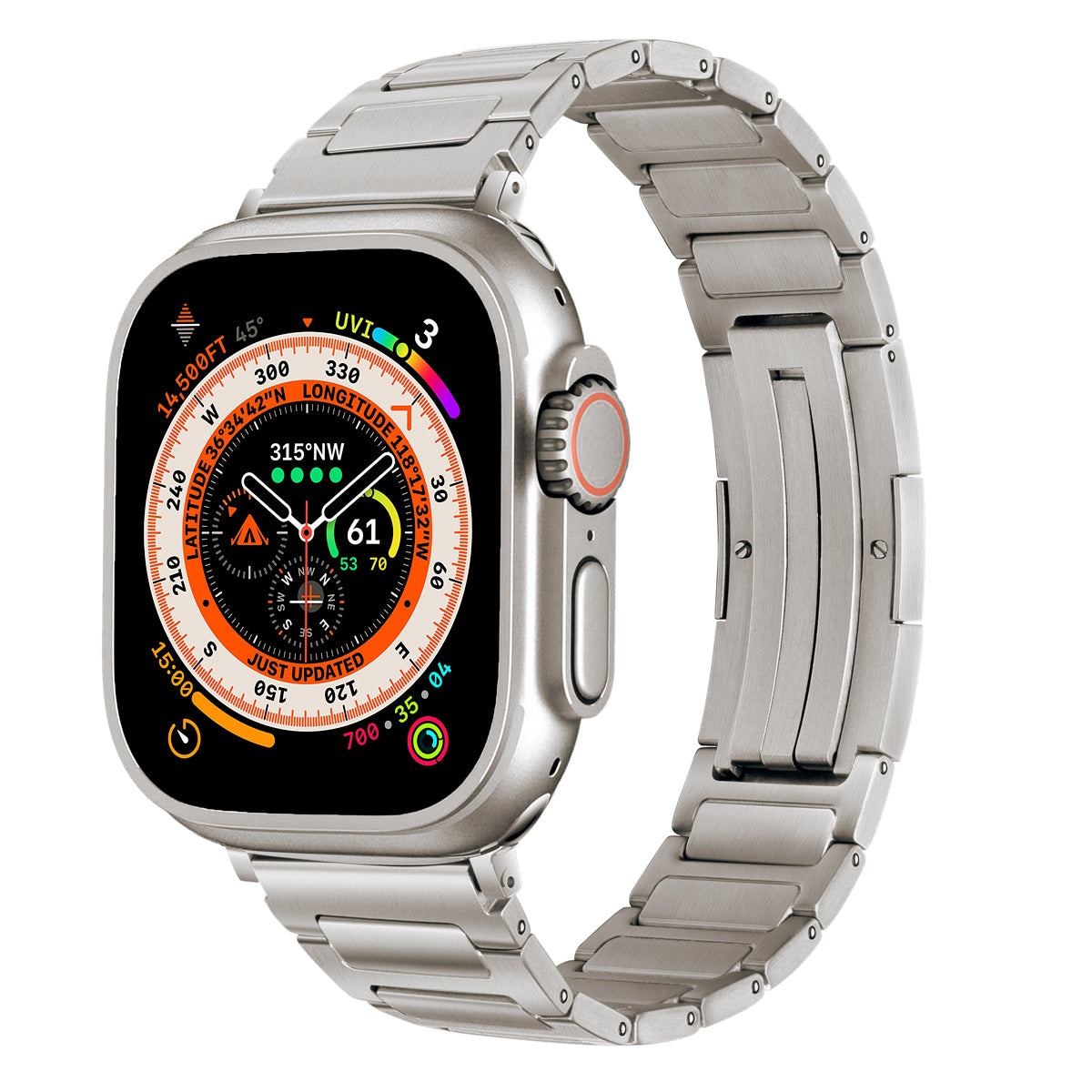 Titanium Band 2.0 for Apple Watch