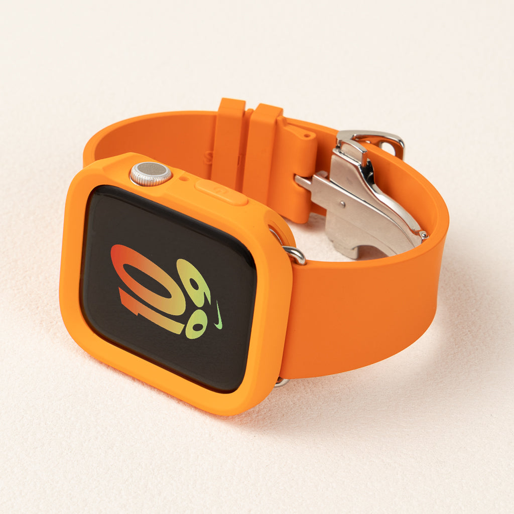 Skin Feel Fluororubber Apple Watch Band