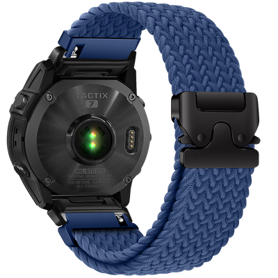 Nylon Braided Band For Garmin Fenix 6X 6 Pro 8 7 7X 5 5X Plus