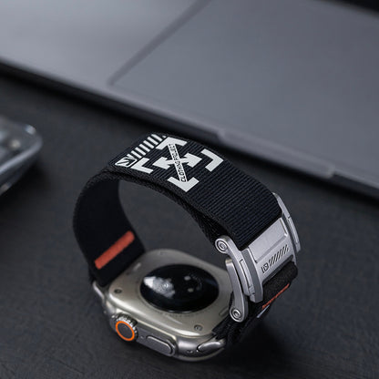 Techwear Tactical Nylon Band For Apple Watch
