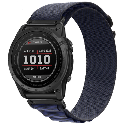 Outdoor Nylon Strap for Garmin Fenix 8 7 7X 6 6X Pro