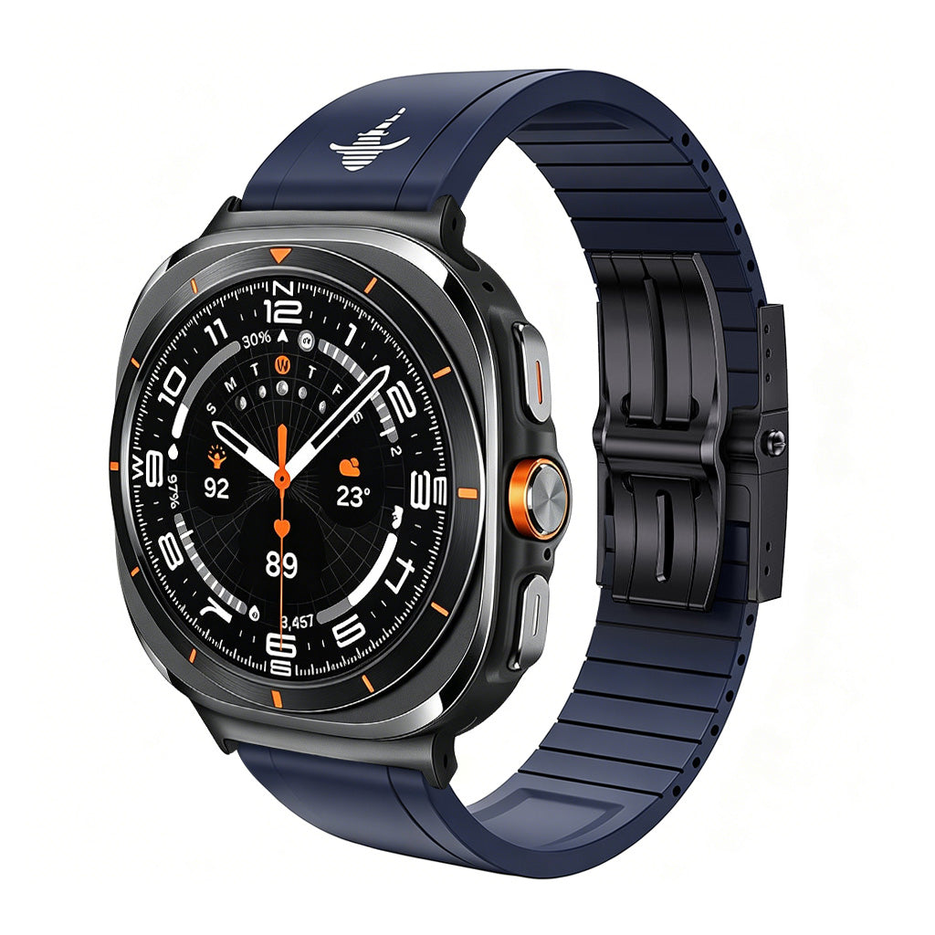 Luxury FKM Rubber Strap for Samsung- The Shark Edition